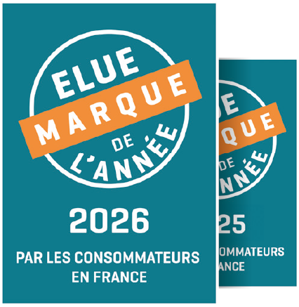 Elue marque de l'ann&eacute;e 2026 par les consommateurs en france